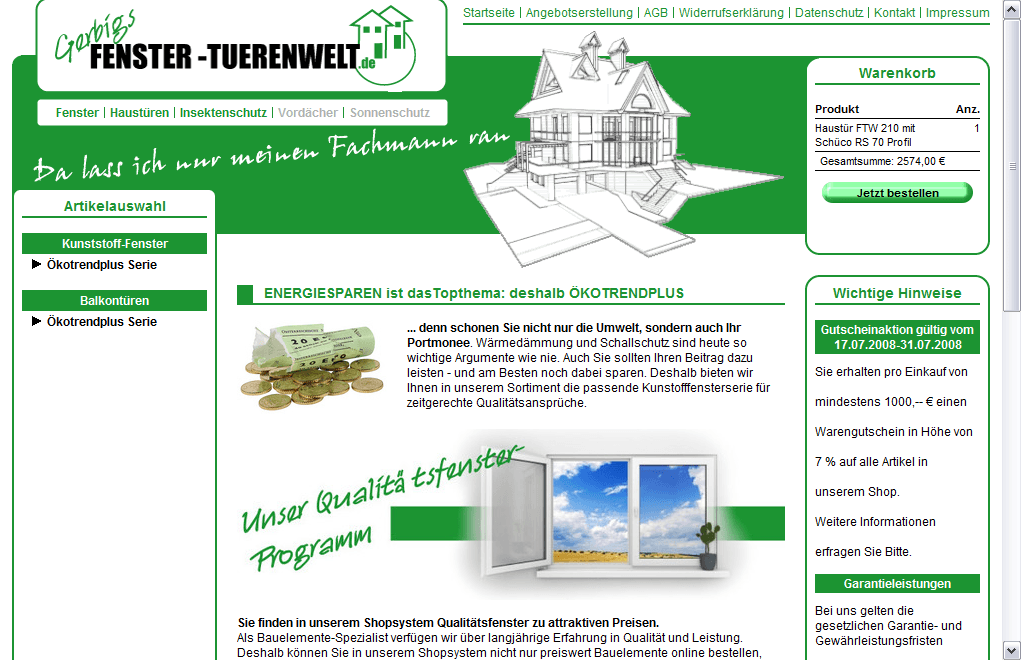Landingpage